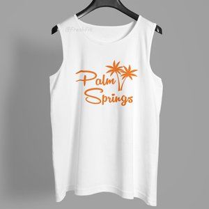 🆕Palm Springs White Tank Top